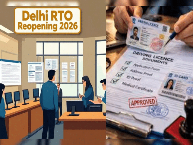 Delhi RTO reopening 2026: Major update regarding driving licenses ...