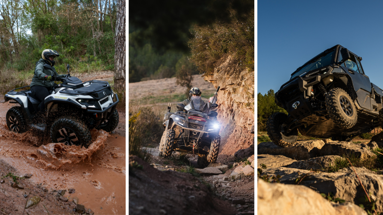 Welches Can-Am ATV/UTV passt zu Ihrem Hof? Outlander Electric vs. 6x6 ...