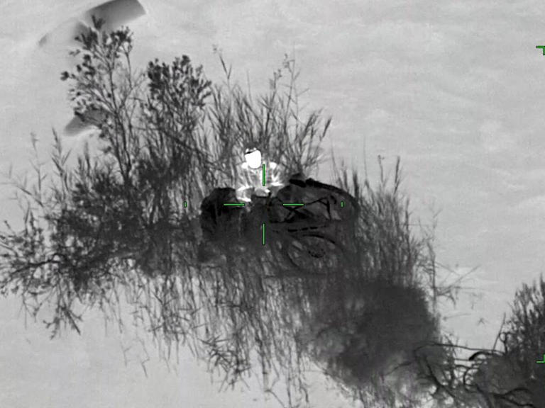 Jaw-dropping footage of dramatic rescue