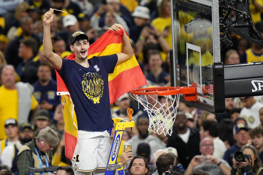 Aday Mara makes history with Michigan and becomes the first Spanish ...