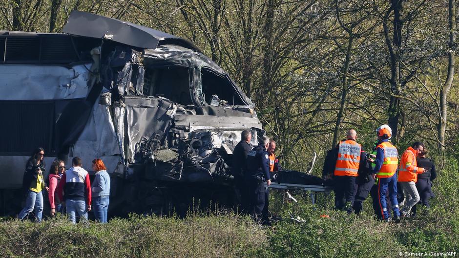 France: One killed as high-speed TGV train derails after truck crash