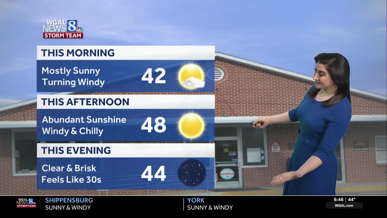 Breezy and chilly today, freeze warning tonight in south-central ...