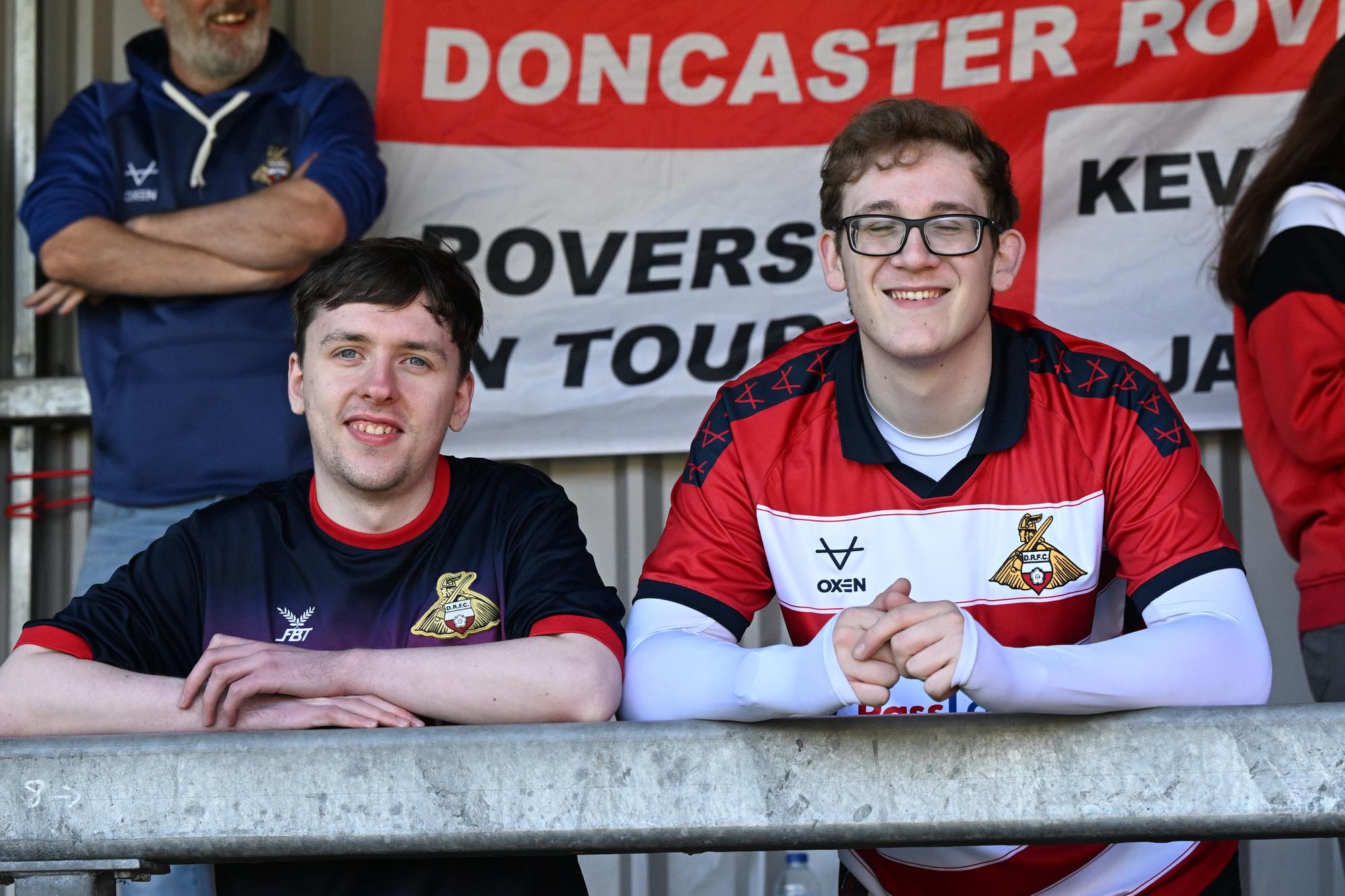 See if you feature in Doncaster Rovers fan gallery from the long trip ...