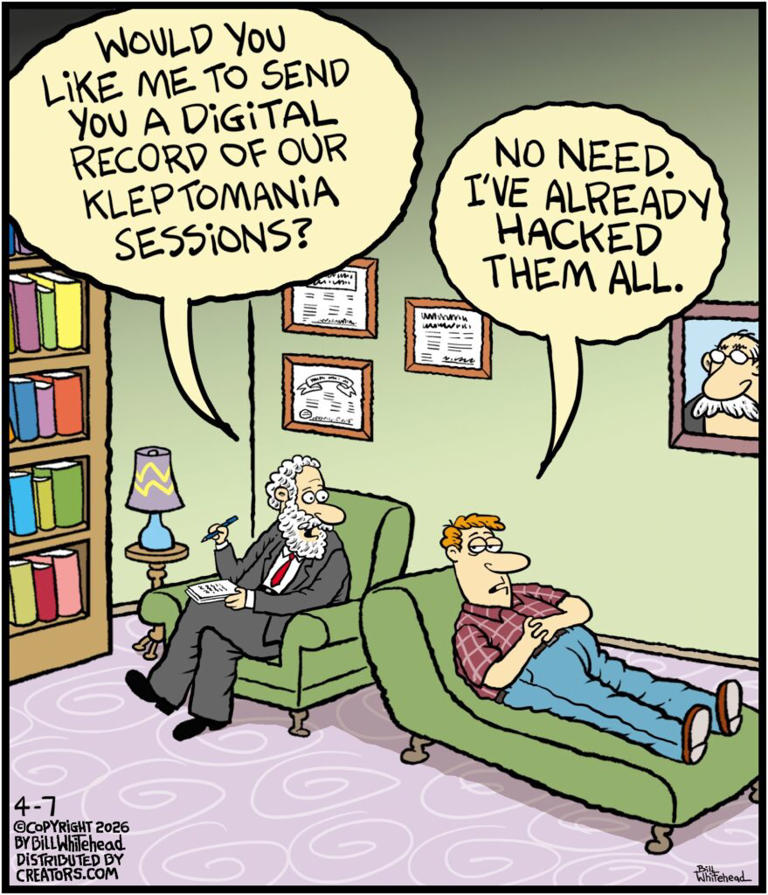 The latest comic strips from The Creators Syndicate (4/7)