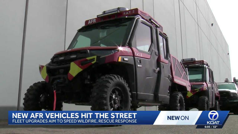 Albuquerque Fire Rescue expands fleet with new UTVs, type 3 engine