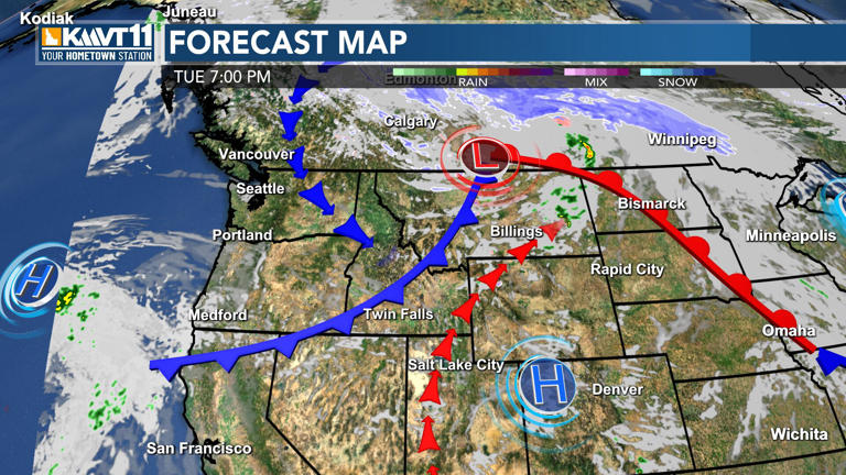 Continued sunny and warm weather, but also windy for your Tuesday