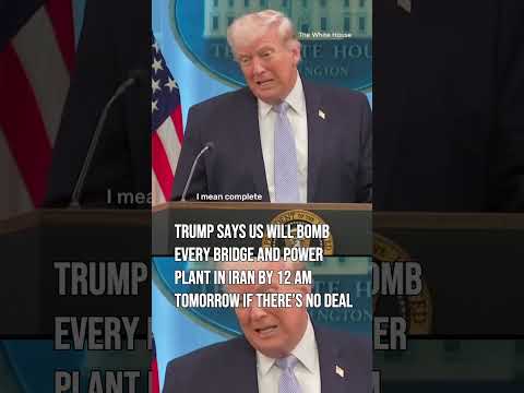 U.S President Donald Trump has issued a stark ultimatum to Iran ...
