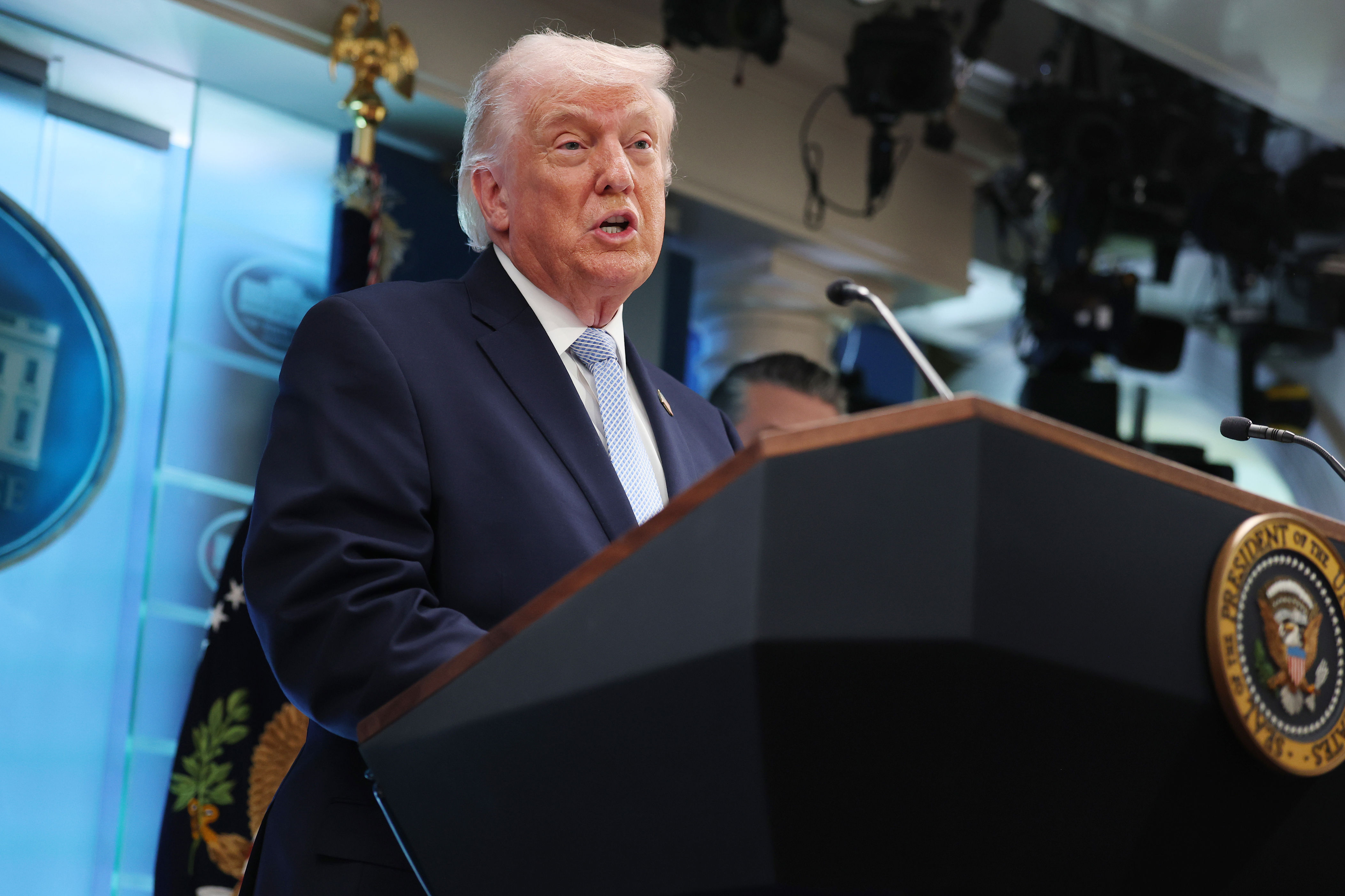 China responds to Trump