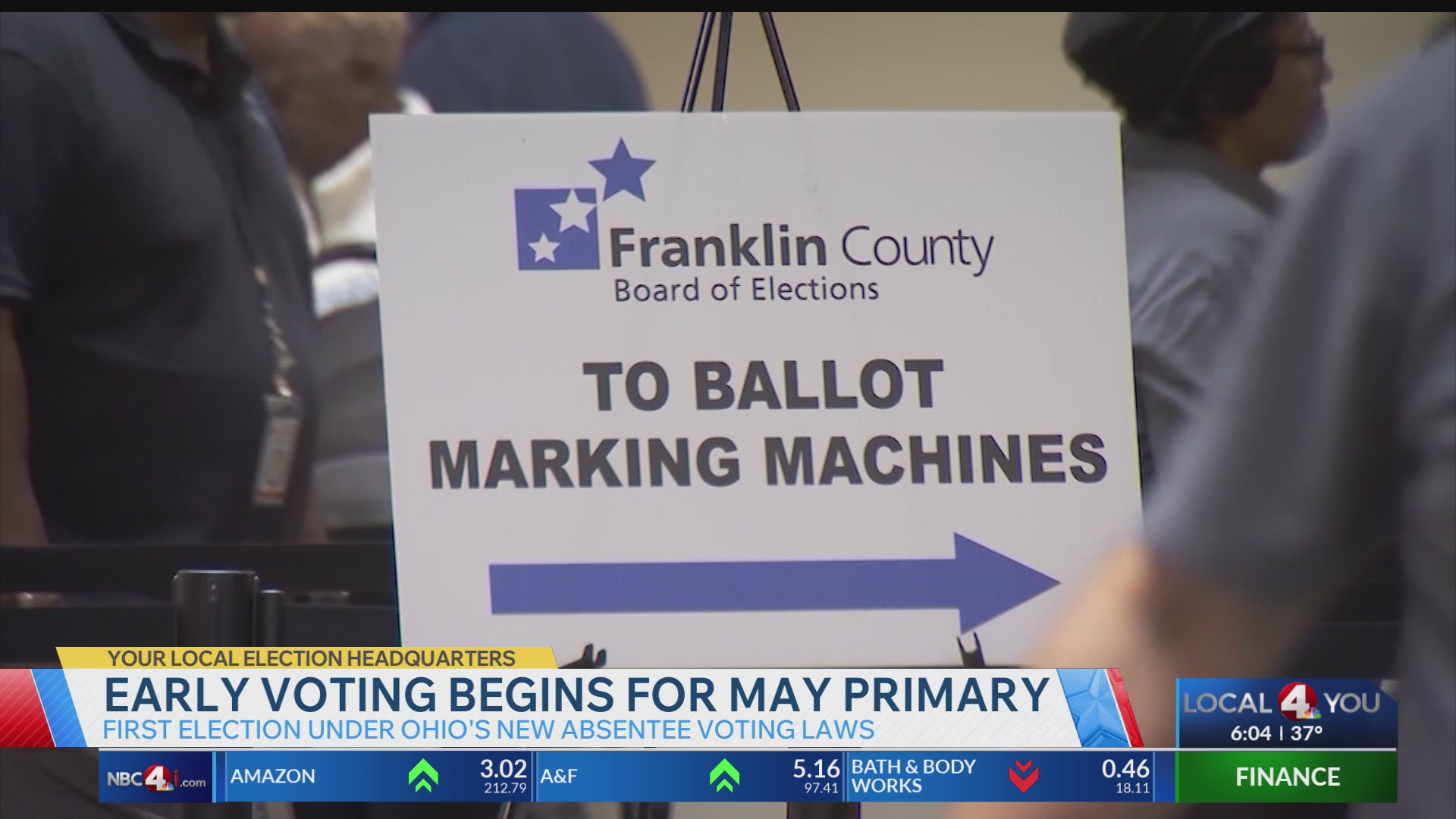 Early voting begins for Ohio May primary