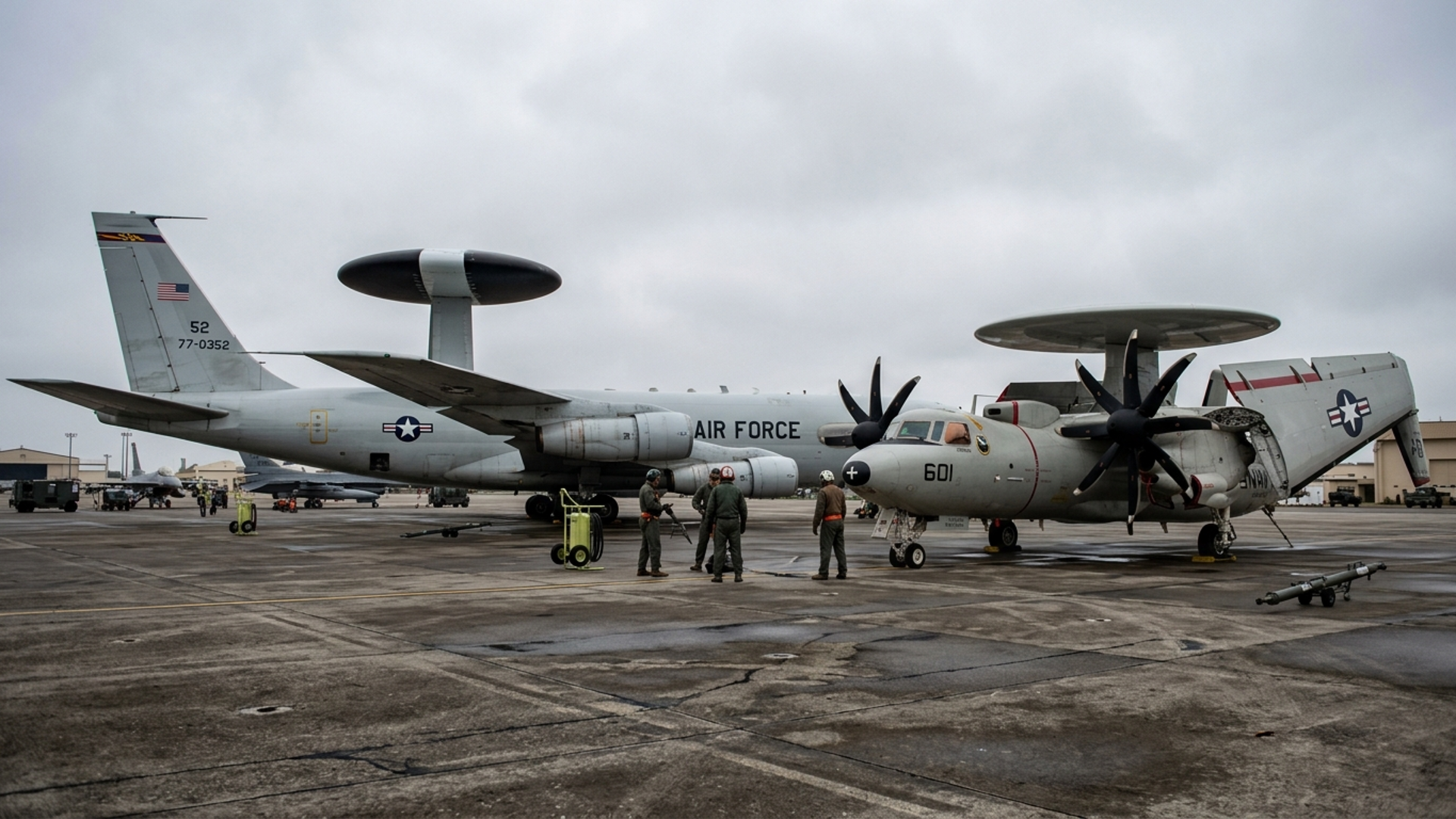 The US Air Force just traded its AWACS for a carrier plane, and it's ...