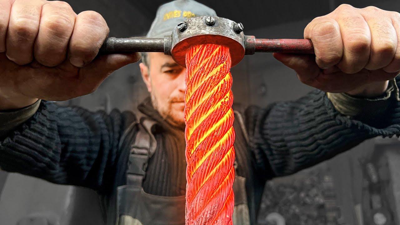 What heat does to braided iron