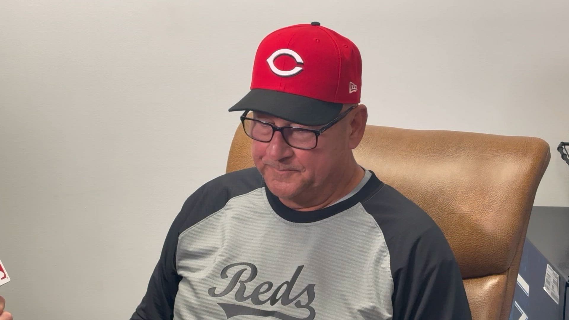 Terry Francona on Cincinnati Reds sweep of Texas Rangers