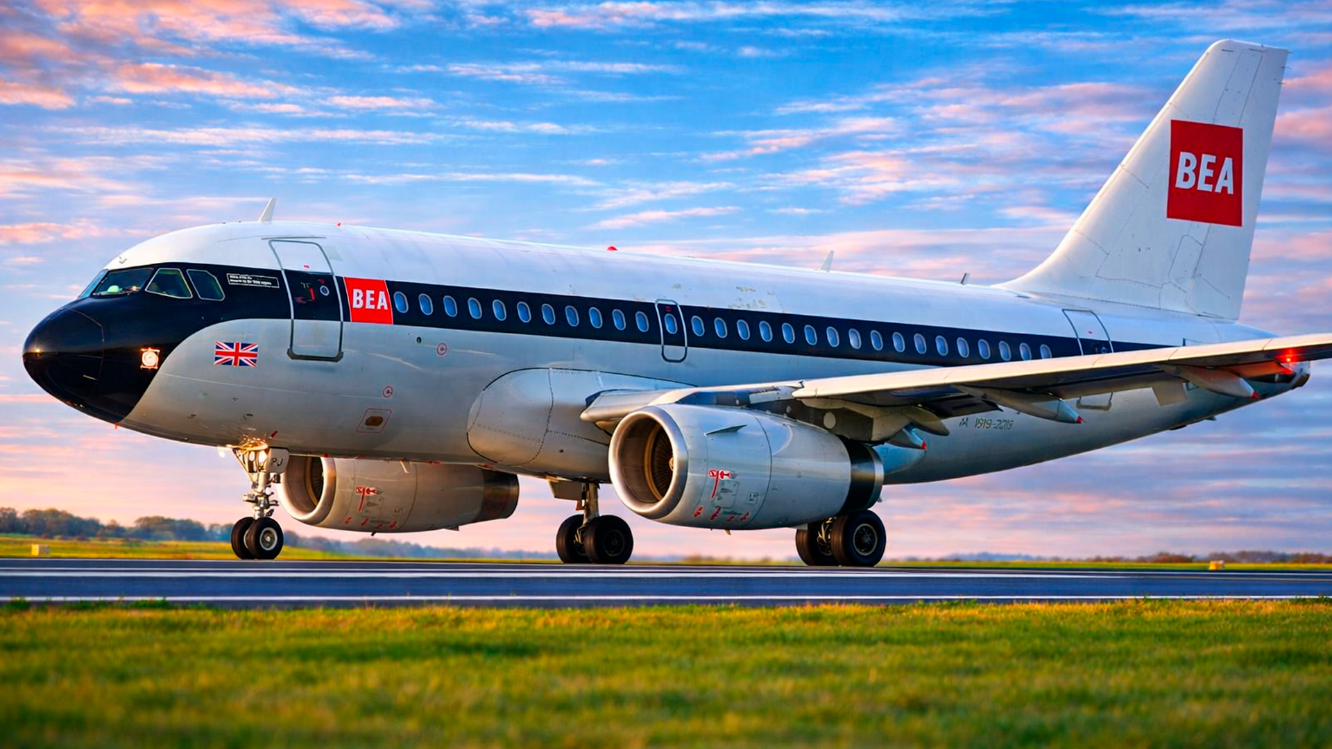 Last flight before scrapping caught on camera