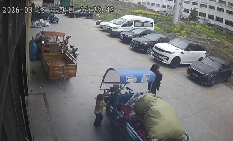 Three-year-old crashes cart into parked car causing £700 damage