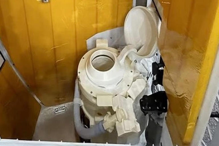 Inside special 'sucking' toilet used in space – and what astronauts do ...