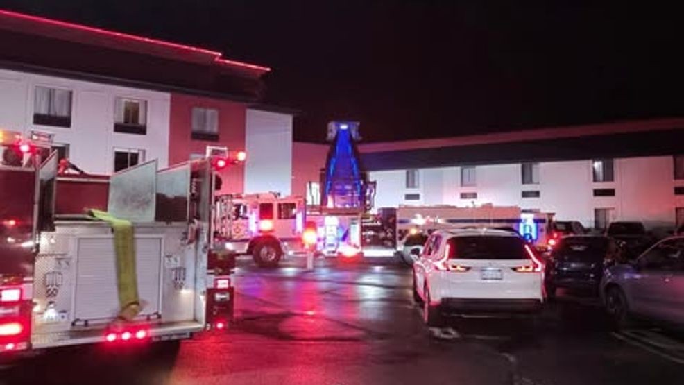Photos | Linglestown fire crews battle smoky hotel fire in Lower Paxton ...
