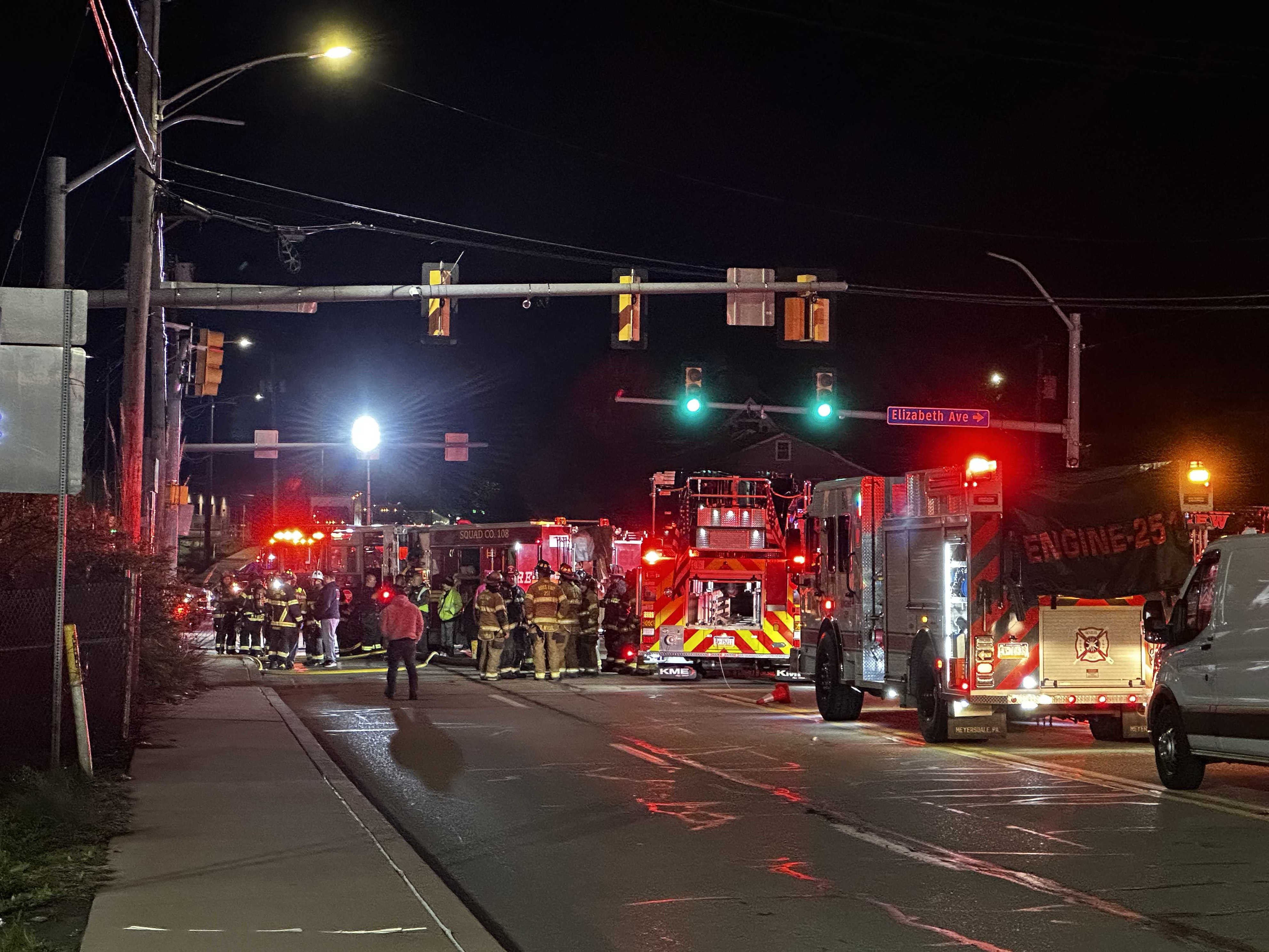 Crews on scene for hours after fire breaks out inside Allegheny County ...