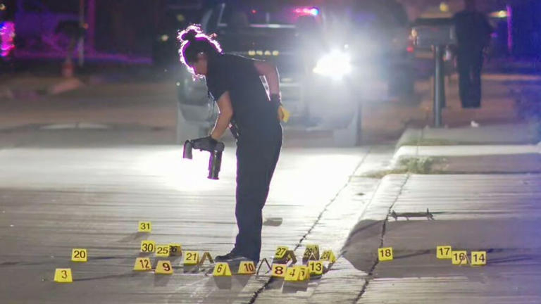 Teen girl grazed by gunfire while lying in bed during early morning ...