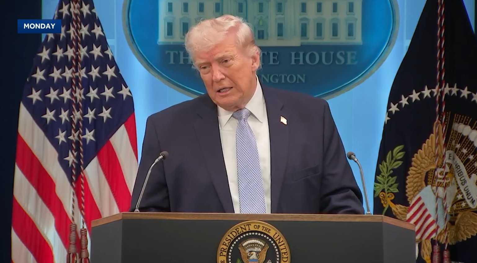 President Trump warns US could launch large-scale attack against Iran ...