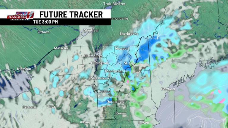 Snow returns today before a sunnier, milder midweek