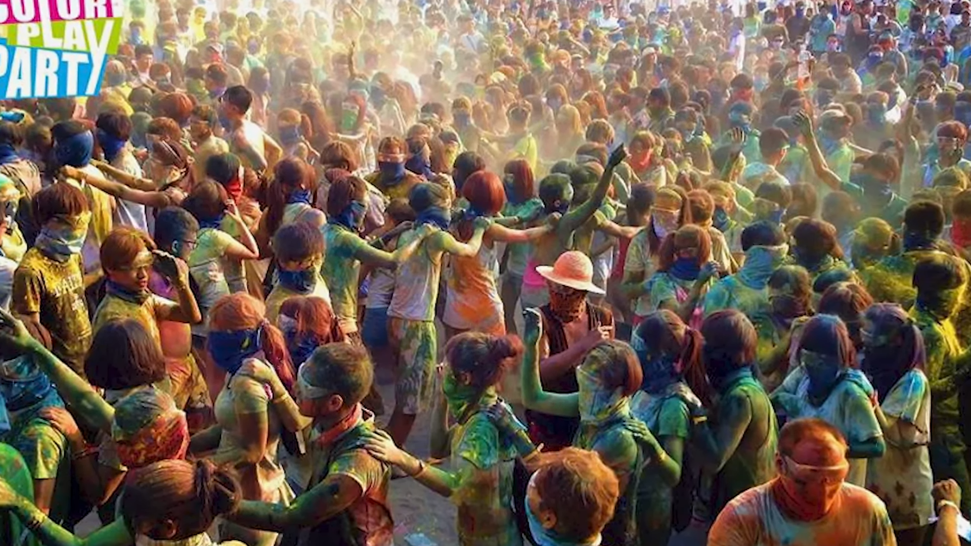 A party with 1,000 people - then a fireball exploded