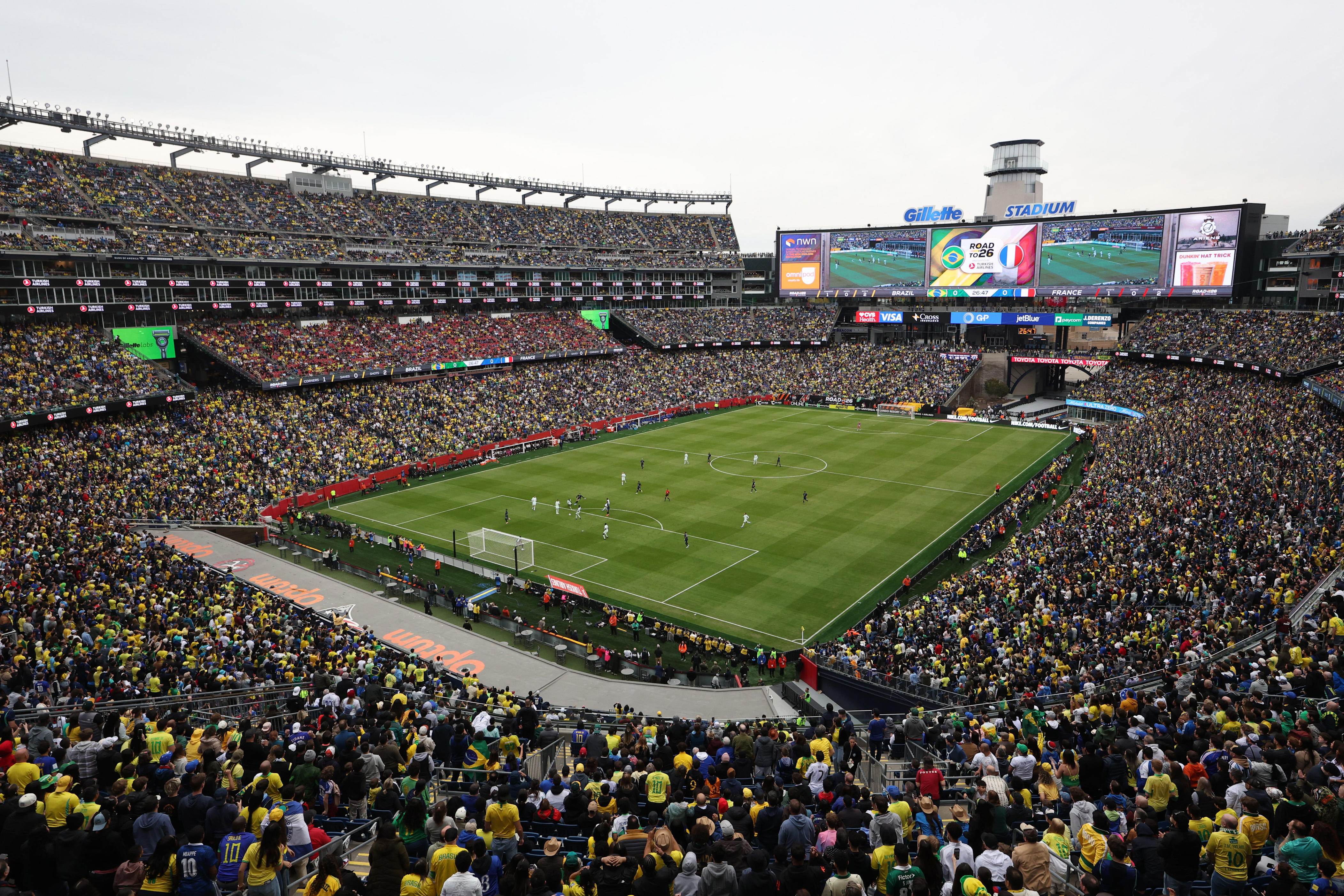 Boston quadruples ticket price for train to 2026 World Cup at Foxborough