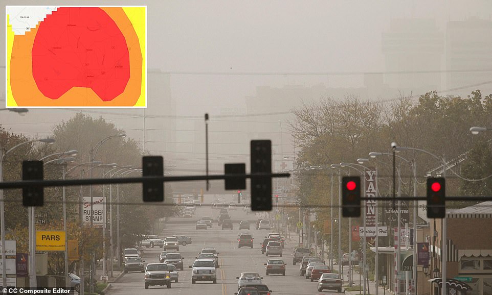 Stay indoors advisory issued in the Midwest