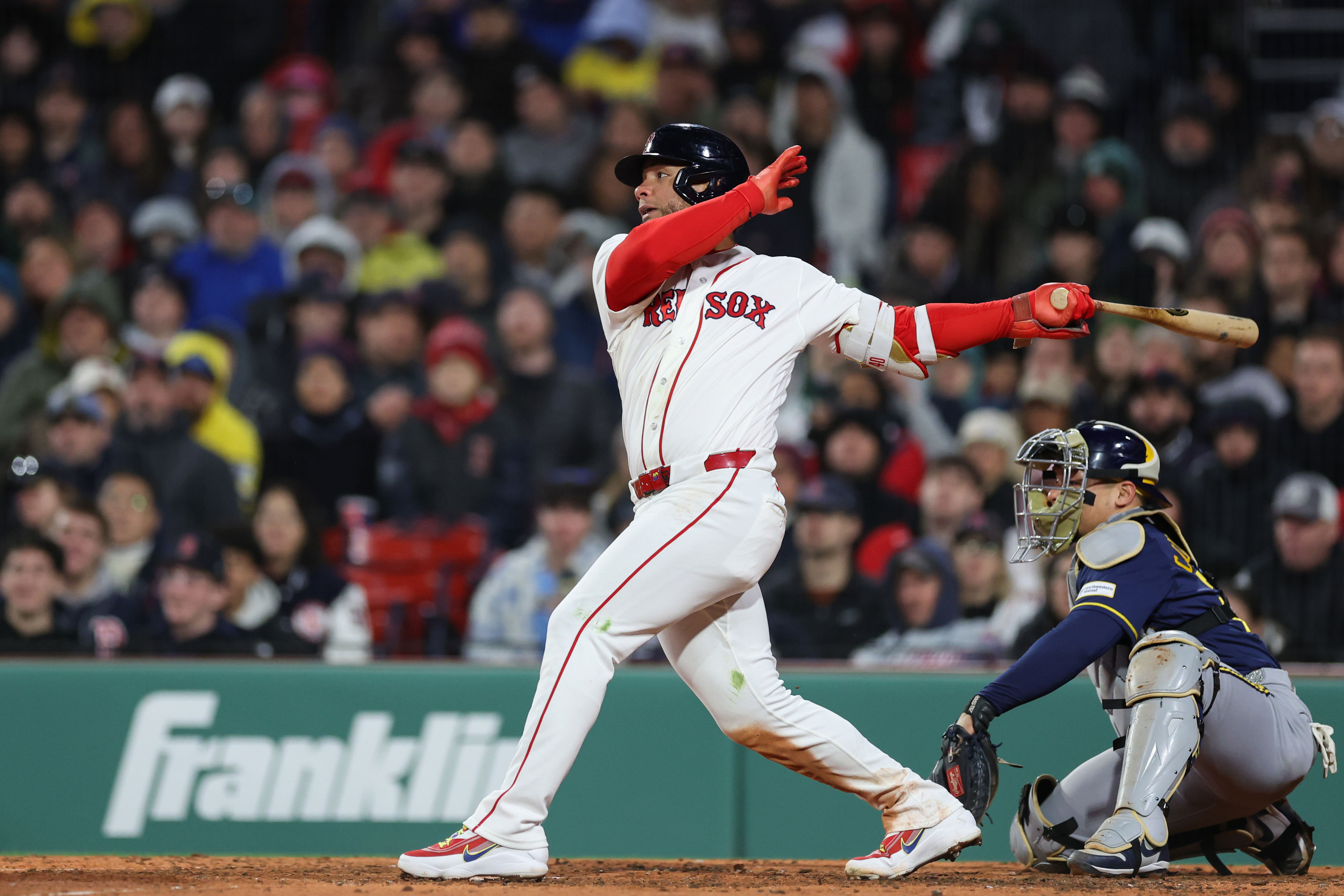 MLB: Milwaukee Brewers at Boston Red Sox