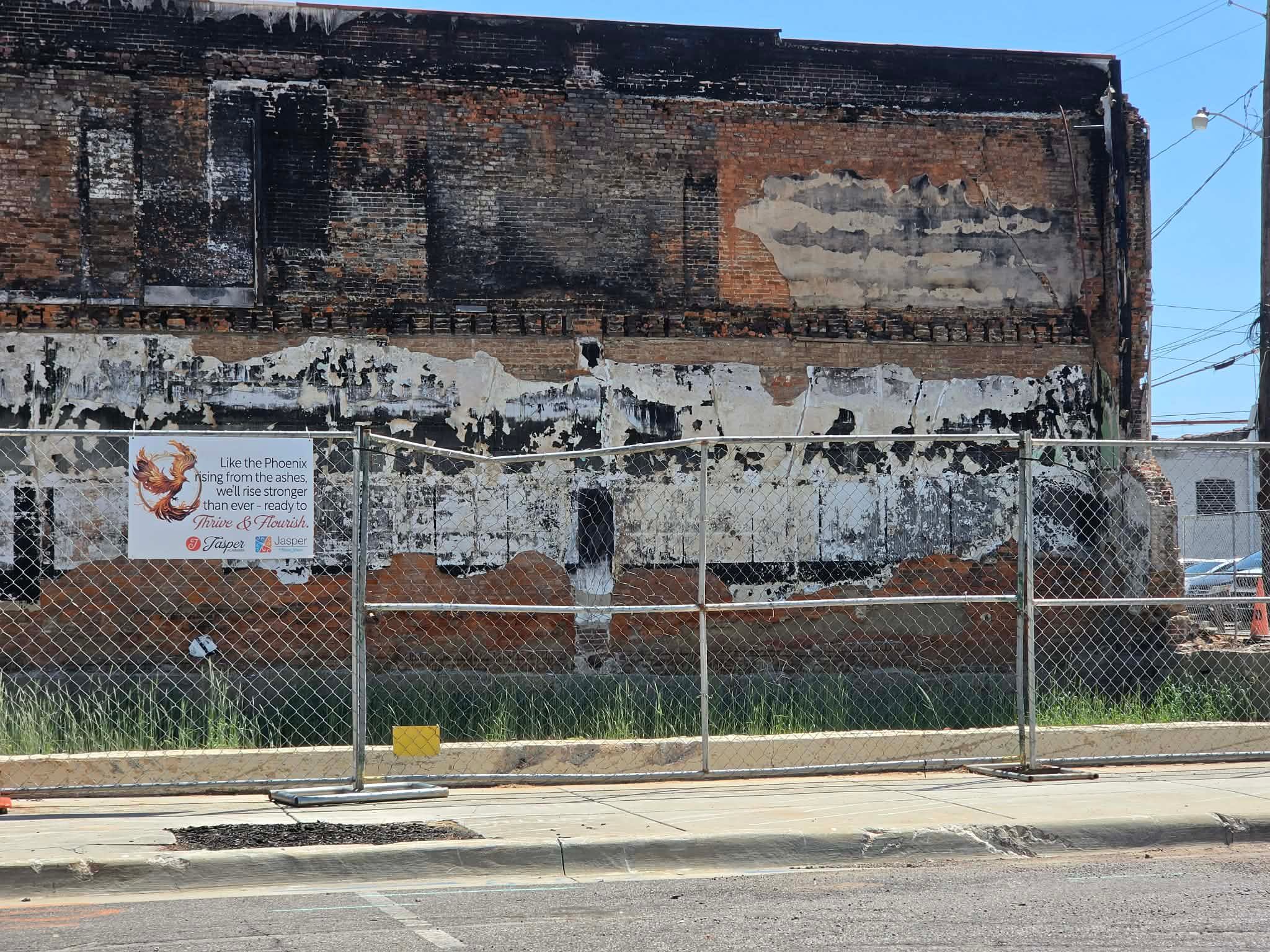 Longtime Jasper business to build new storefront at site of downtown fire