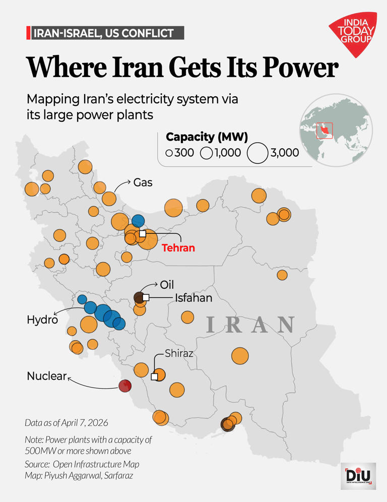 Iran's power plants and key infrastructure projects under Trump's line ...