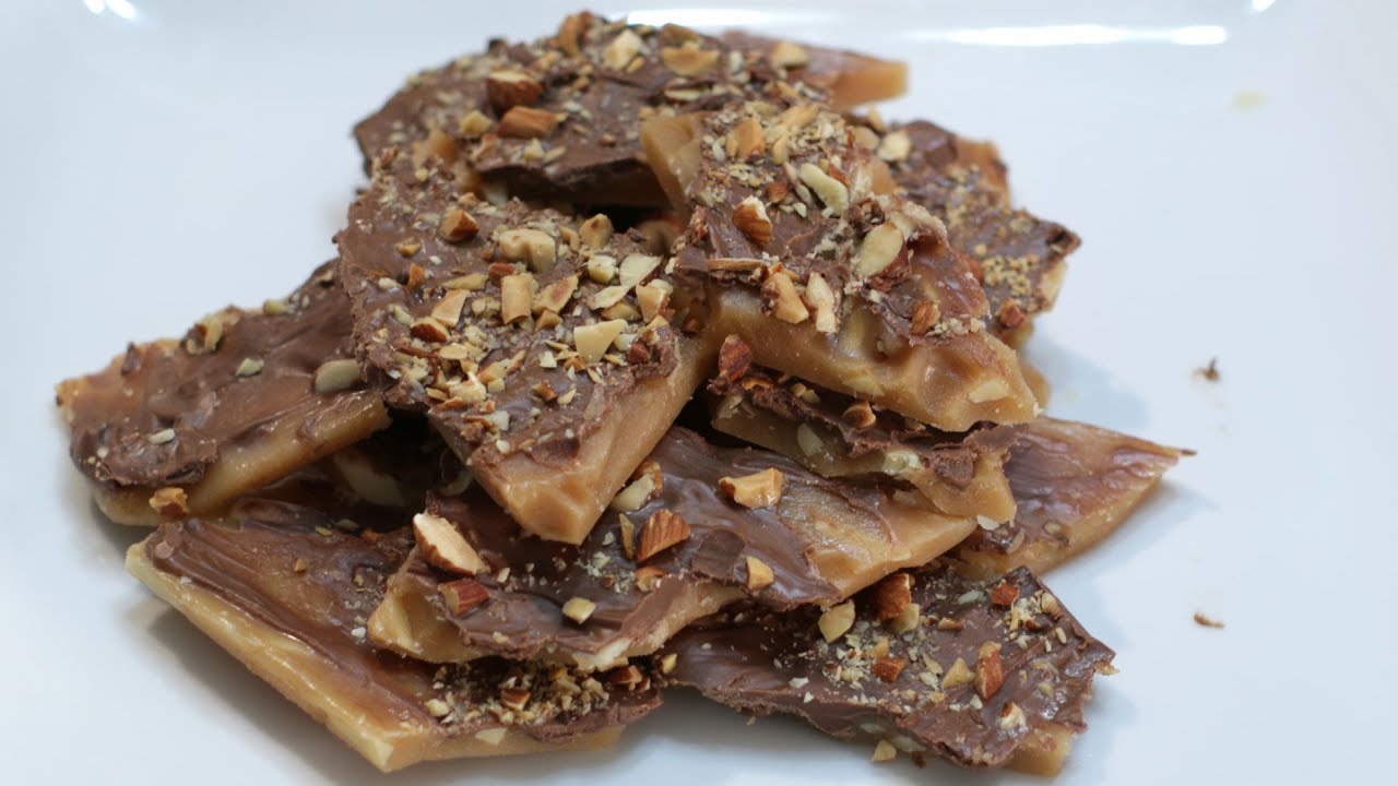 How to make almond roca | Homemade almond roca recipe