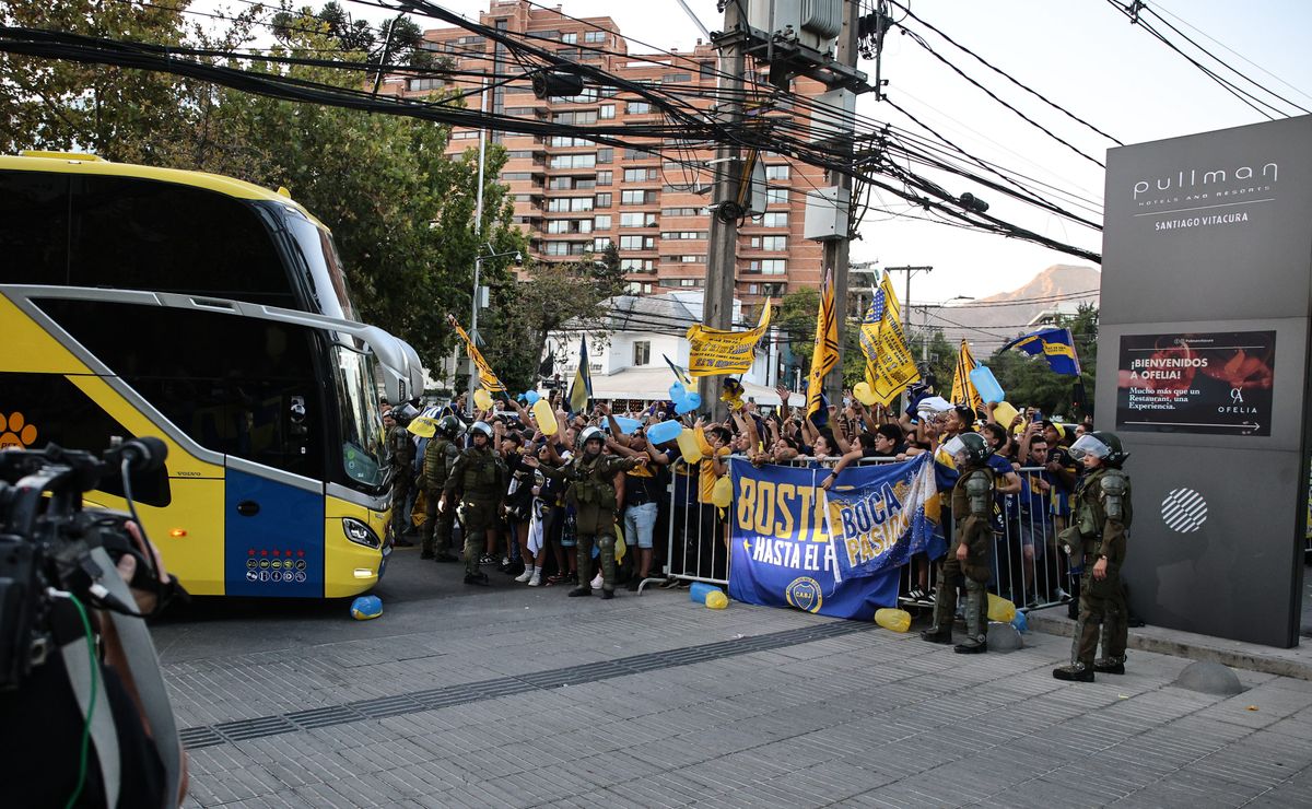 Prensa argentina y el caos con los hinchas de Boca en Chile: "Ataques ...
