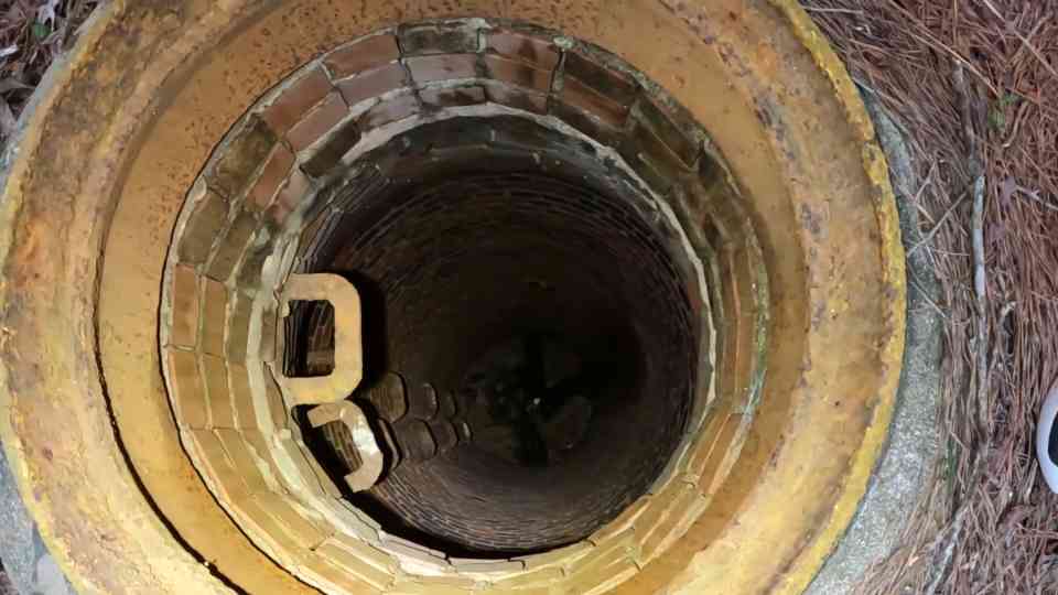 They entered the creepiest part of the tunnel - then found hand grenades