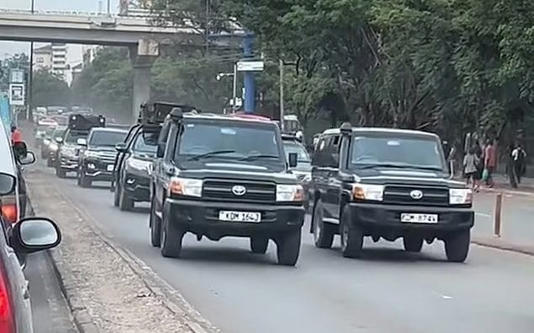 The driver of a support vehicle was charged with causing death by dangerous driving and fined £575