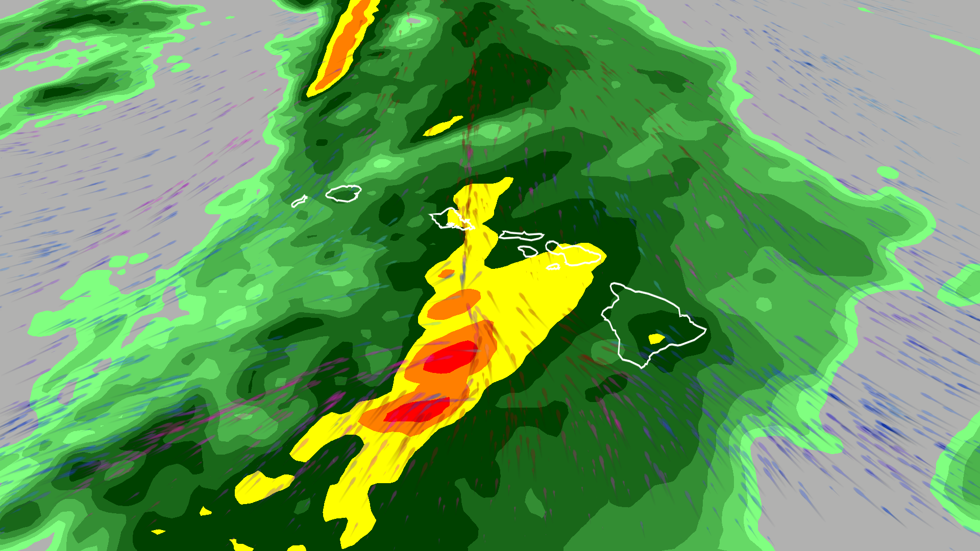 Days of heavy rainfall expected for Hawaii this week