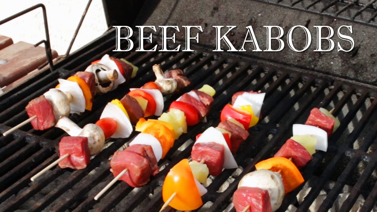 How to make beef kebabs - Easy steak kabobs recipe