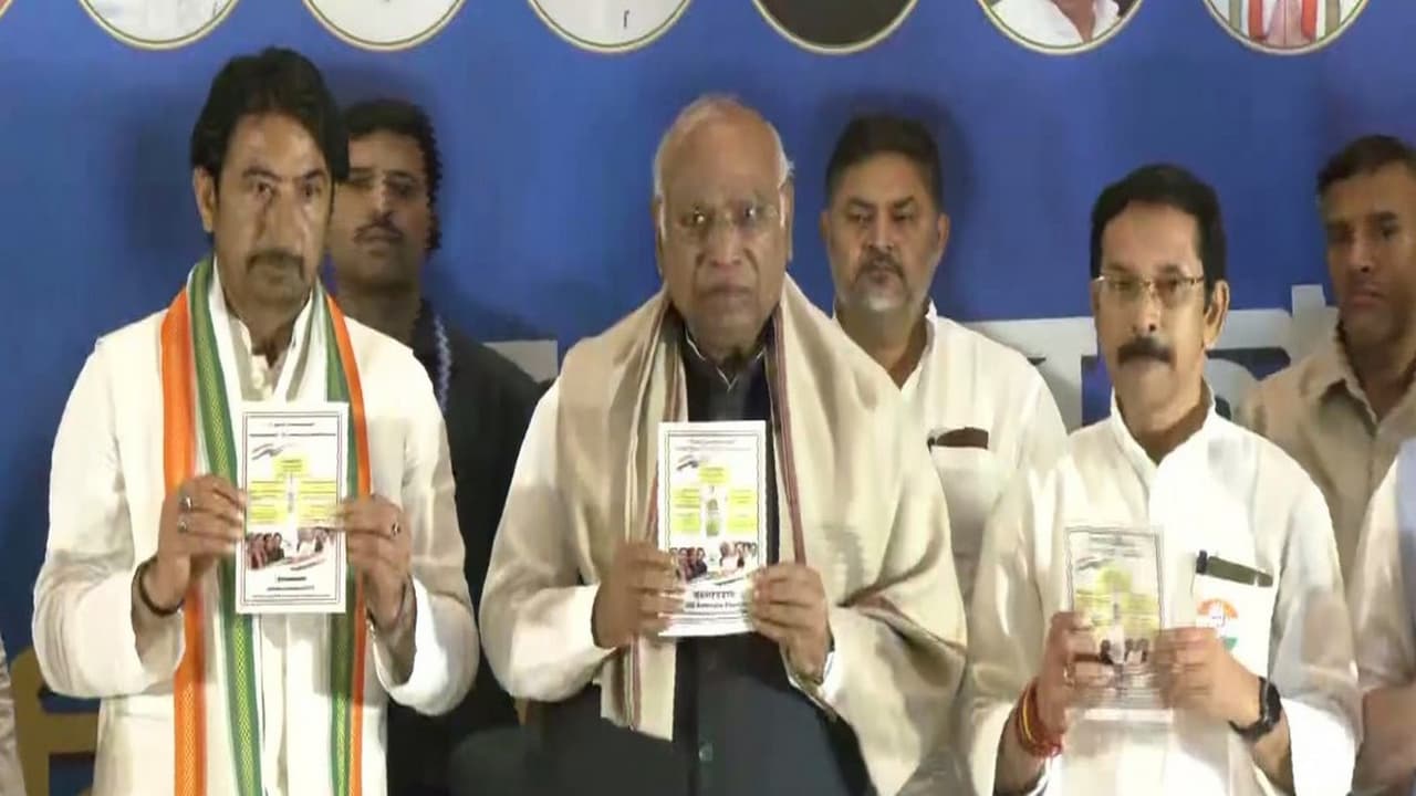Kharge launches Congress manifesto for Bengal polls with major promises