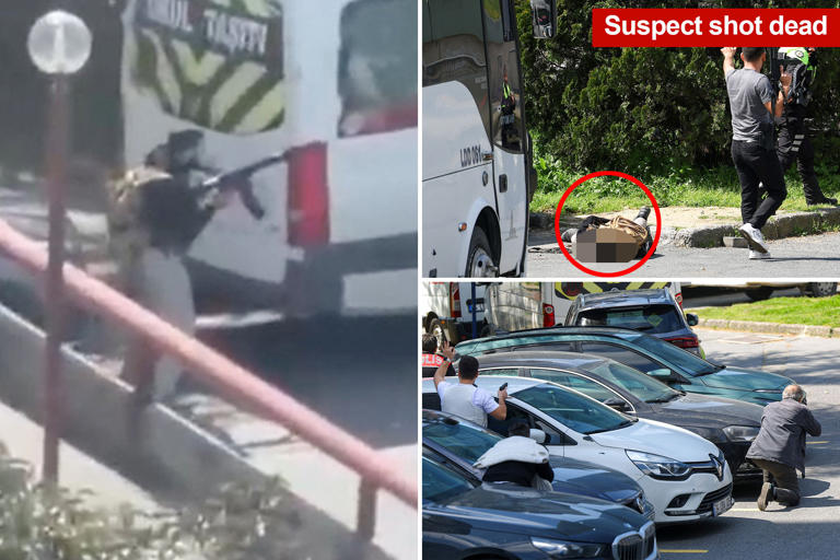 Terrorist killed, two others seriously injured in gun battle outside ...