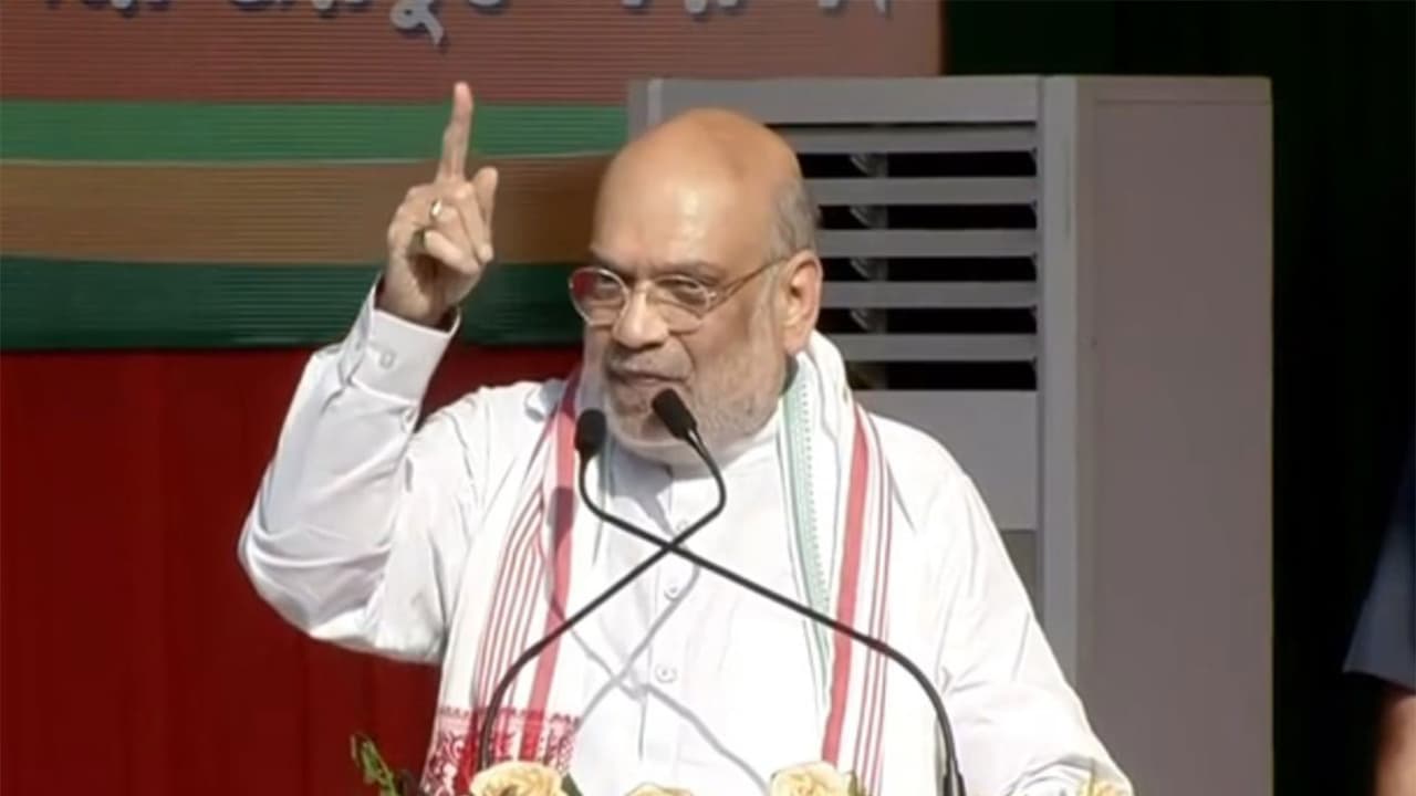Amit Shah vows UCC for Assam, attacks Rahul, Mamata on infiltrators