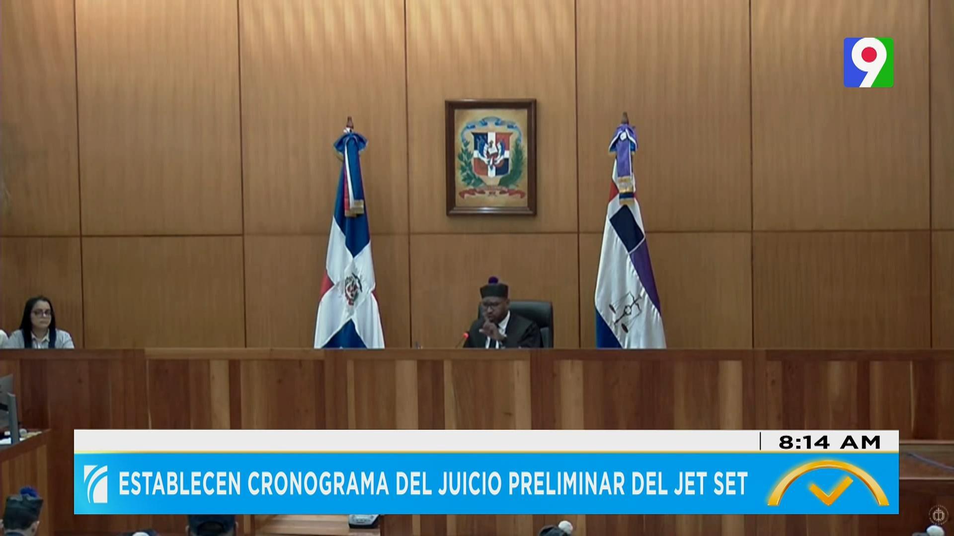 Establecen cronogramas del juicio preliminar del Jet Set | El Despertador