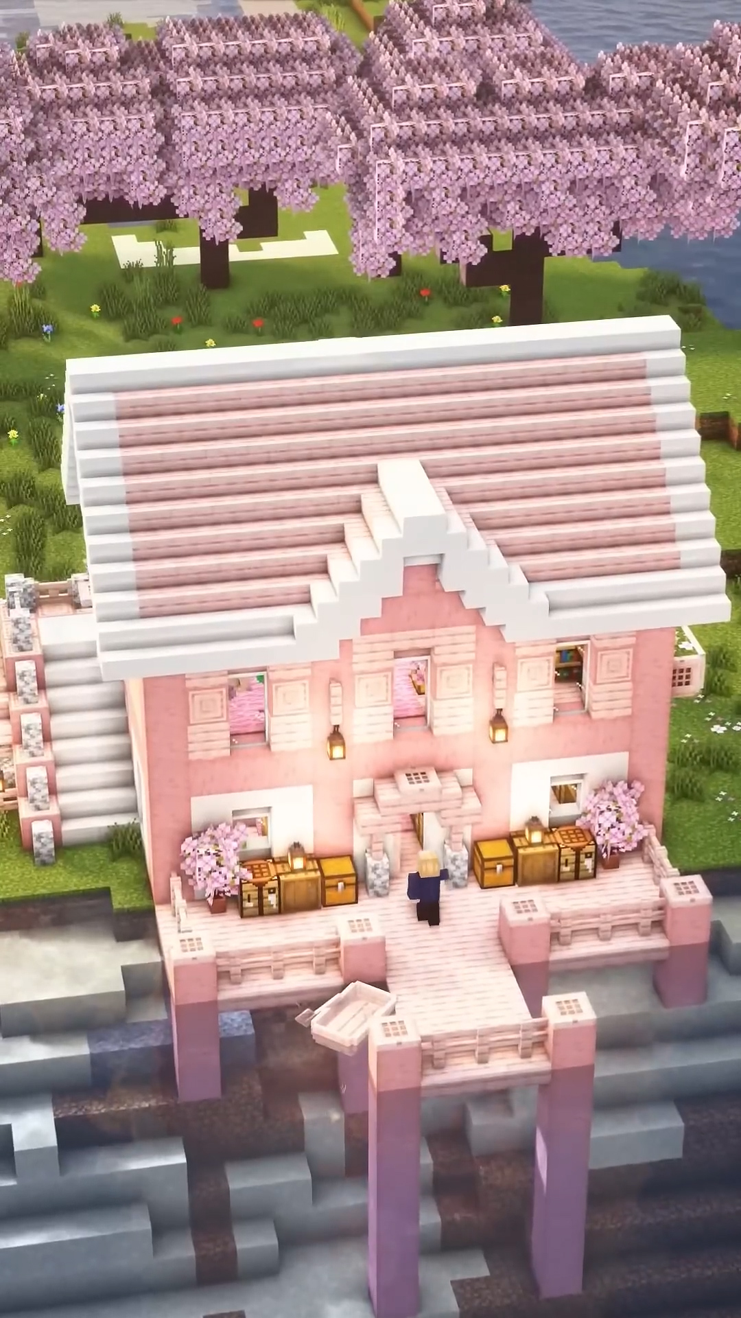 Cherry House Design turns simple base into colorful home