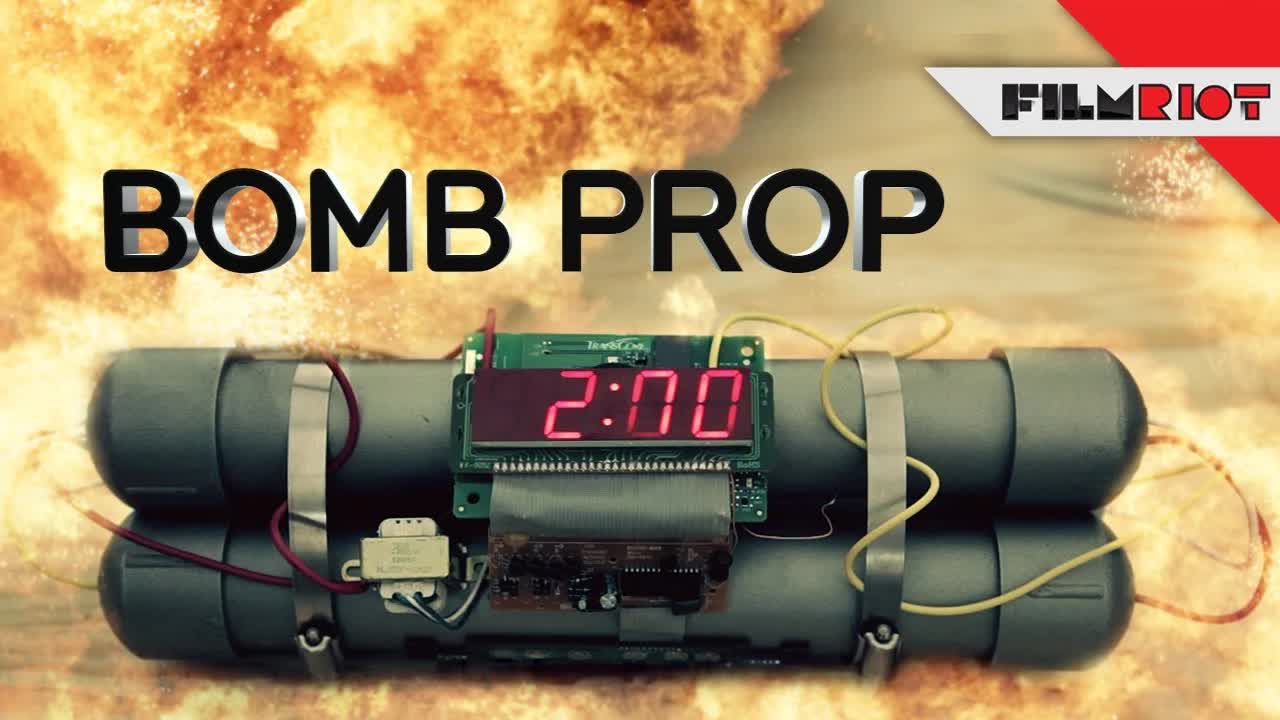 How to make a prop pipe bomb!