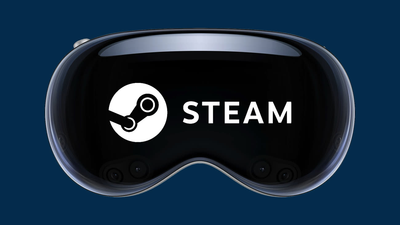 Le Vision Pro va accéder à tout le catalogue de Steam en streaming