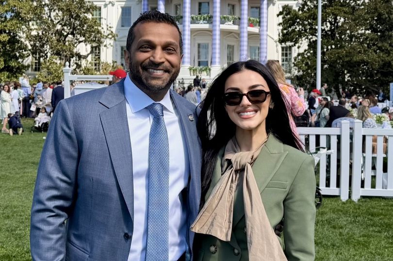 kash patel girlfriend holding hands Image 6