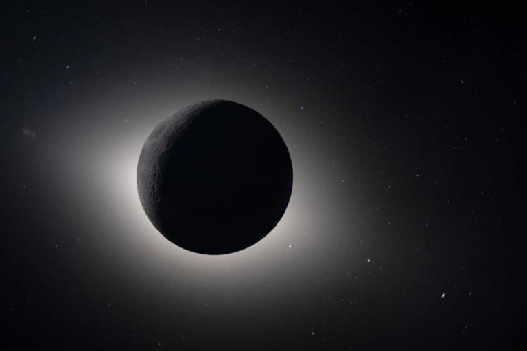 Photos from the dark side of the moon by Artemis II