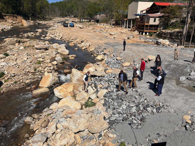 Budd praises Mullin's momentum on NC Helene relief. He sees more red ...