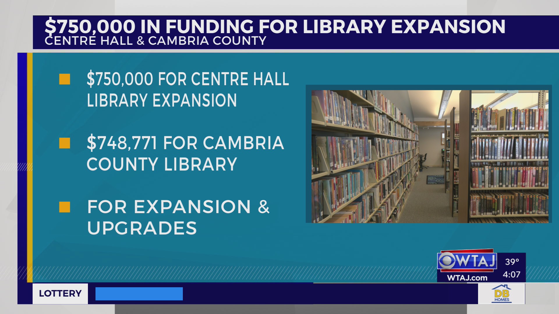 Centre County Library receives $750K grant to double size