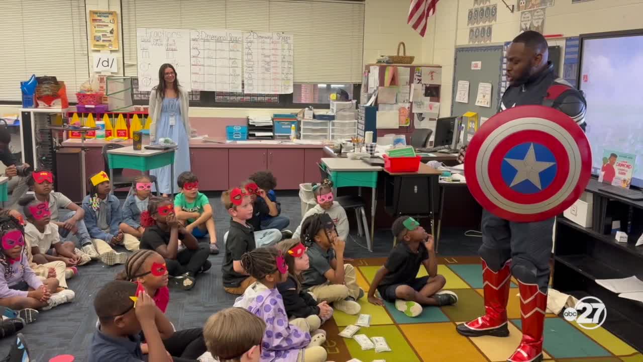 Tallahassee superhero program teaches first graders financial literacy ...