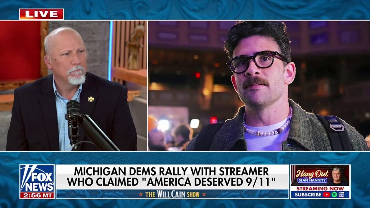 Democrats cozy up with live streamer who said US deserved 9/11