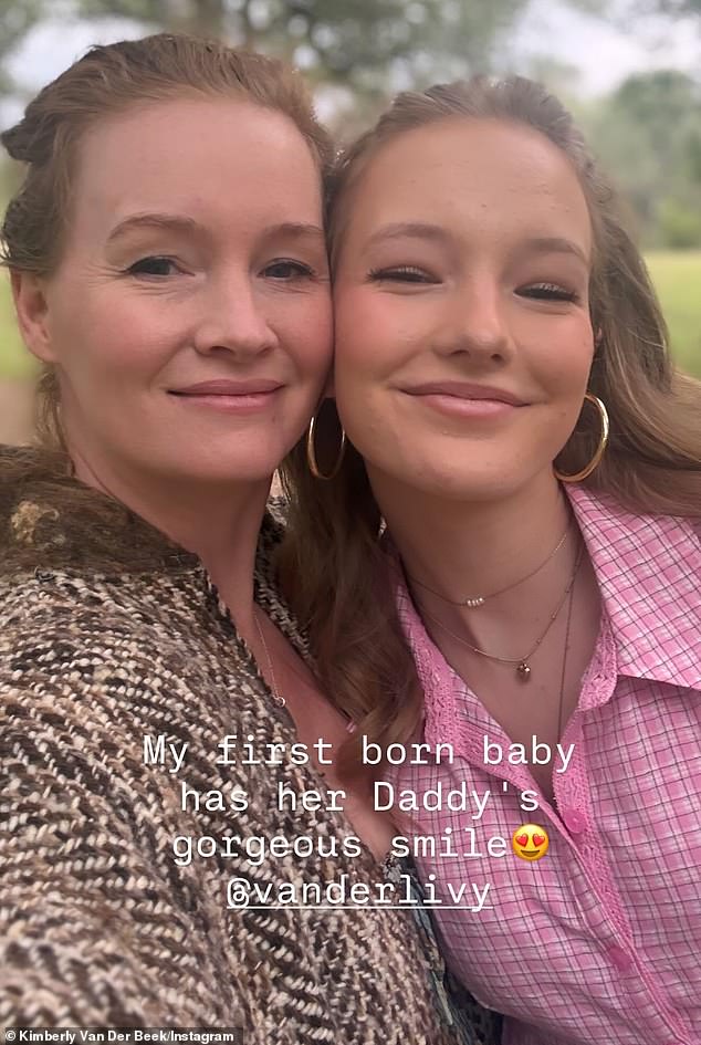 James Van Der Beek's widow Kimberly reveals trait daughter Olivia, 15, shares with late actor